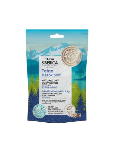 TAIGA exfoliante corporal renovador 250ml. NATURA SIBERICA