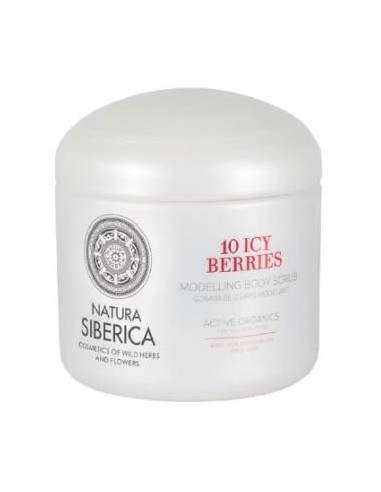 EXFOLIANTE CORPORAL MODELADOR bayas de hielo 400ml NATURA SIBERICA