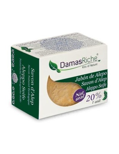 JABON DE ALEPO 20% 200gr. DAMASRICHE