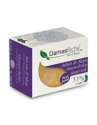 JABON DE ALEPO 55% 200gr. DAMASRICHE