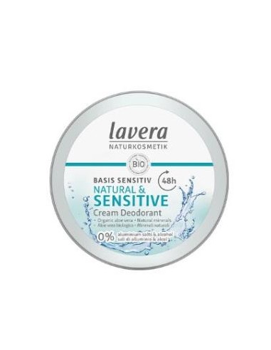 DESODORANTE EN CREMA 48H BASIS SENSITIV 50ml. LAVERA