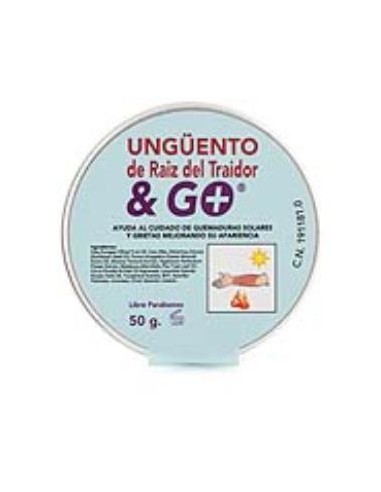 UNGUENTO RAIZ DEL TRAIDOR quemaduras 50gr. PHARMA & GO