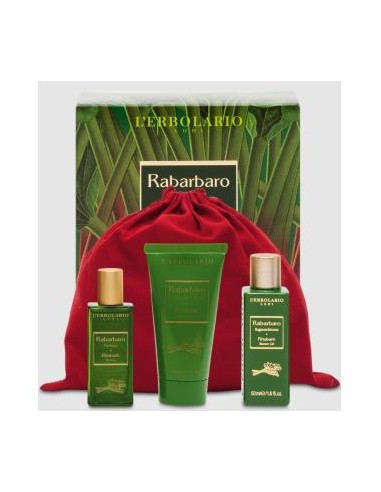 RUIBARBO beauty perfume gel crema cuerpo LERBOLARIO