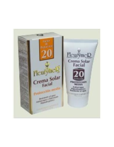 CREMA SOLAR facial SPF-20 tubo 80ml. FLEURYMER