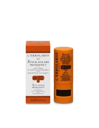 SOLAR stick cara SPF50+ 8ml. LERBOLARIO