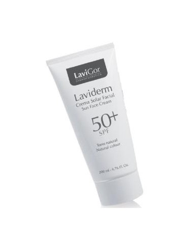 LAVIDERM spf 50+ con color 50ml. LAVIGOR