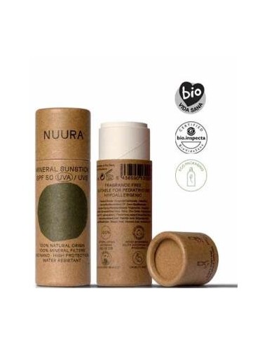 SOLAR NATURAL FACIAL SPF50 stick 14 ml NUURA