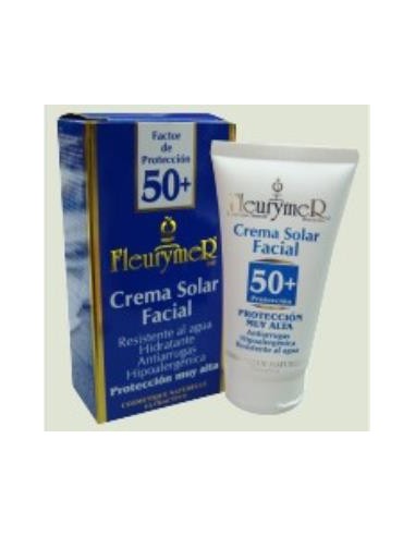 CREMA SOLAR facial SPF-50+ tubo 80ml. FLEURYMER