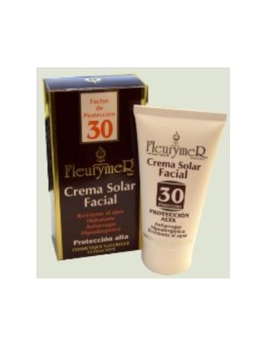 CREMA SOLAR facial SPF-30 tubo 80ml. FLEURYMER