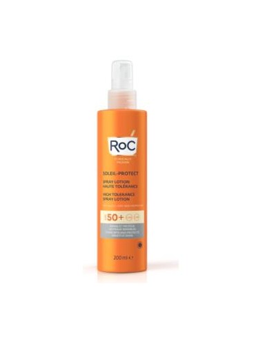 ROC SOL spray alta tolerancia SPF50 200ml.