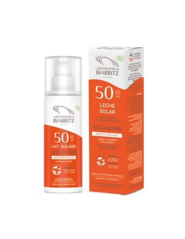 LECHE SOLAR SPF50 100ml. ALGA MARIS - LAB. BIARRITZ