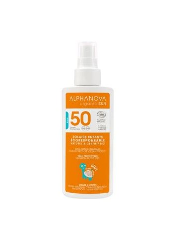 SOLAR SPF50 kids spray 125gr. BIO ALPHANOVA