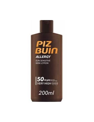 ALLERGY locion solar SPF50+ 200ml. PIZ BUIN