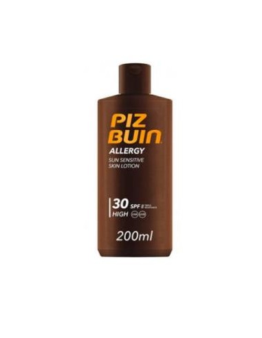 ALLERGY locion solar SPF30 200ml. PIZ BUIN