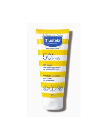 LECHE SOLAR SPF50+ familia 100ml. MUSTELA