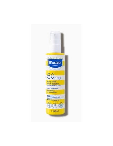 SPRAY SOLAR SPF50 familia 200ml. MUSTELA