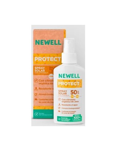 NEWELL SPRAY SOLAR spf 50 con citronella 100ml