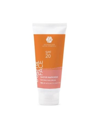 SCHUSSLER NATUR crema proteccion solar SPF20 100ml SCHUSSLER NATUR COSMEDICS