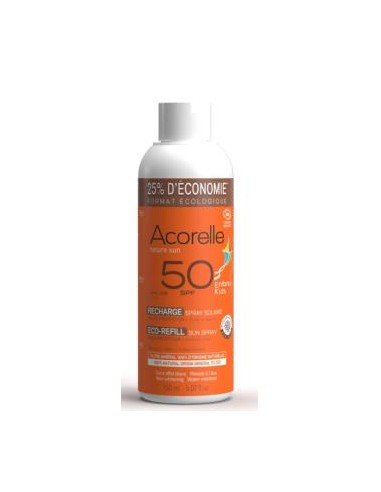 RECARGA SPRAY SOLAR NIÑOS SPF50 150ml. ACORELLE