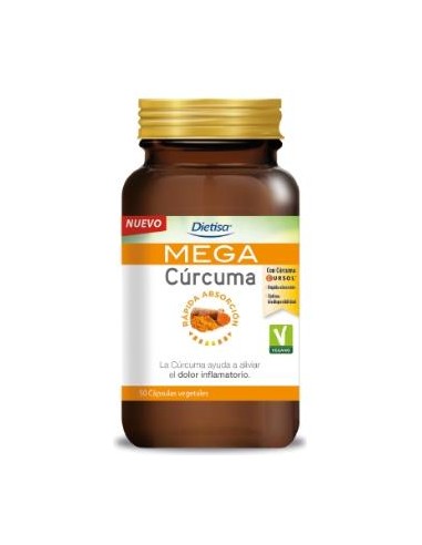 MEGA CURCUMA 50cap. DIETISA (DIELISA)