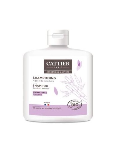 CHAMPU CABELLOS SECOS medula de bambu 250ml. CATTIER