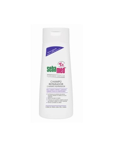 CHAMPU REPARADOR cabello debil-castigado 200ml. SEBAMED