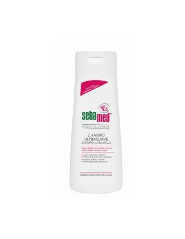 CHAMPU ULTRA SUAVE cabello normal-seco 200ml. SEBAMED