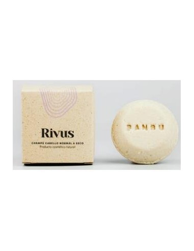 RIVUS champu solido cabello normal-seco 75g ECO BANBU