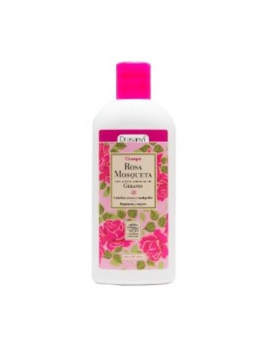 CHAMPU rosa mosqueta 500ml. ECOCERT BIO** DRASANVI