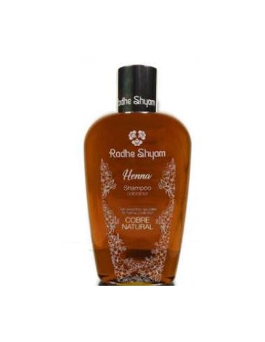 CHAMPU HENNA COLOR COBRE 250ml. RADHE SHYAM