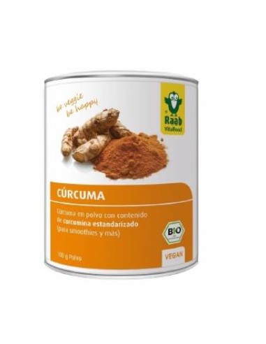 CURCUMA con pimienta polvo 100gr. BIO SG VEGAN RAAB VITALFOOD