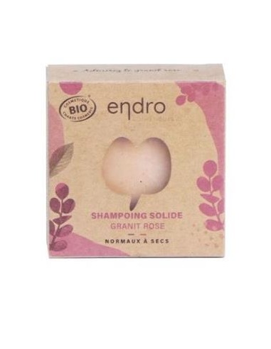 CHAMPU SOLIDO Pink Granit 85gr. ENDRO COSMETIQUES