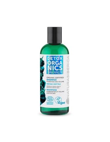 DETOX champu hidratante y voluminizante 260ml. ECO NATURA SIBERICA