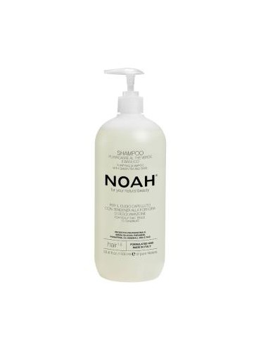 CHAMPU PURIFICANTE con te verde y albahaca 1000ml. NOAH