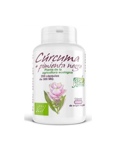 CURCUMA+PIMIENTA NEGRA 300mg 200vcap.BIO GPH DIFUSSION