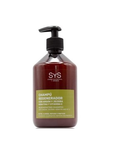 CHAMPU REGENERADOR con argan y jojoba 500ml SYS