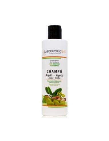 PACK CHAMPU SYS argan-jojoba con keratina 6x250ml.