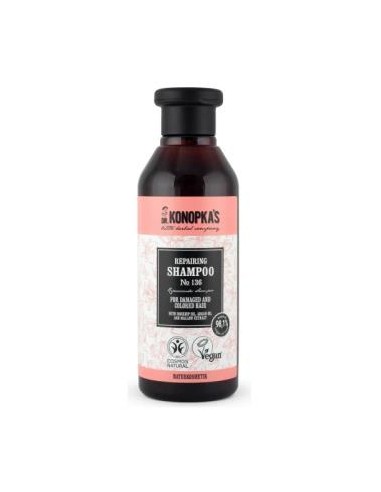 CHAMPU REPARADOR cabello dañado y teñido 280ml. DR. KONOPKAS