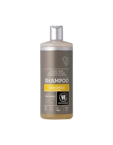 CHAMPU MANZANILLA cabello claro 500ml. ECO VEGAN URTEKRAM