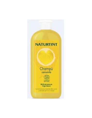 NATURTINT CHAMPU camomila 330ml. ECO