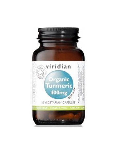 CURCUMA 400mg. 30cap.veg. BIO VIRIDIAN