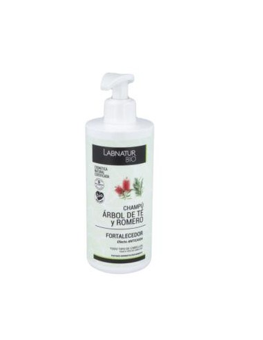 CHAMPU arbol del te y romero 450ml. BIO LABNATUR BIO