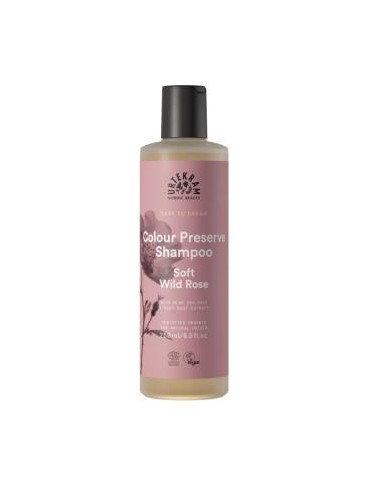 SOFT WILD ROSE champu protector 250ml. ECO VEGAN URTEKRAM