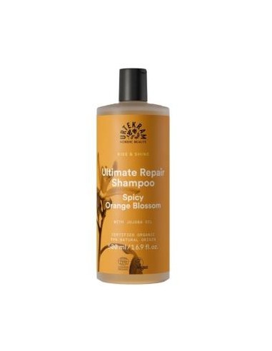 ORANGE BLOSSOM champu reparador 500ml. ECO VEGAN URTEKRAM