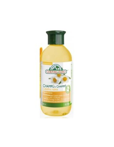 CHAMPU CAMOMILA TRIGO rubios y fragiles 300ml CORPORE SANO