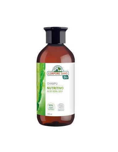 CHAMPU aloe vera y goji BIO 300ml. CORPORE SANO