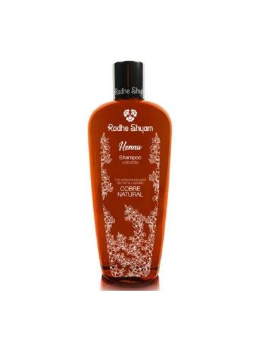 CHAMPU HENNA COLOR COBRE 400ml. RADHE SHYAM