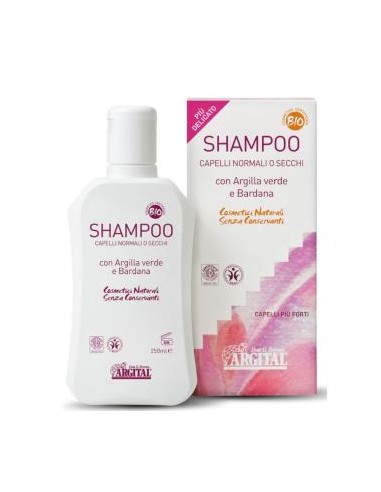 CHAMPU ARCILLA ENEBRO Y BARDANA cabello seco 250ml ARGITAL