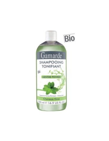 CHAMPU TONIFICANTE menta (grasa) 500ml. BIO GAMARDE