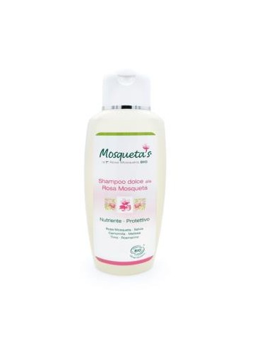 ROSA MOSQUETA champu suave 200ml. BIO MOSQUETAS